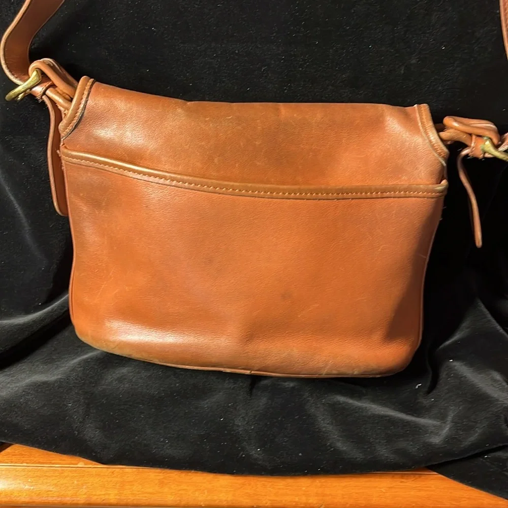 Coach Brown Leather Shoulder Bag - Picture 2 of 11